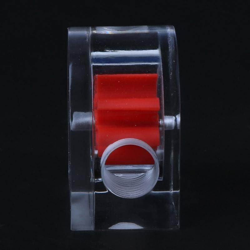 Wasserdurchflussmesser PM2A Computer Wassergekühlt Halbkreisförmiger Durchflussmesser Licht Und Dünnes Laufrad