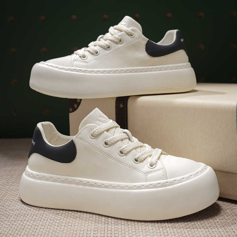 Fashion Big Sole Spring Bodybuilding Shoes Woven Sneakers Men's White Men's Brands Sport Trending Products Idea Hypebeast Top Sale