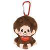 Petite Mascot Pouch Carabiner Small Accessory Can Be Attached Bags Plush Charm Cute Character MC-0018BY Monchhichi-kun.