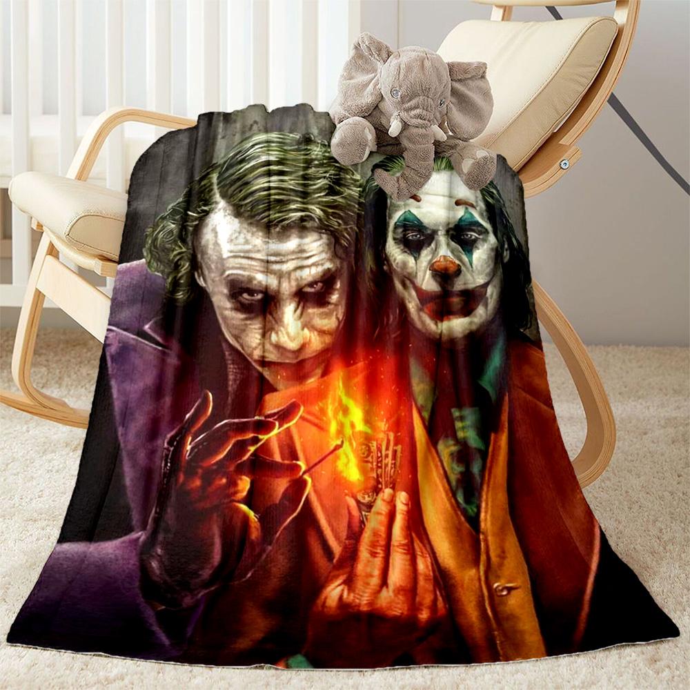 The Joker's Chaos Blanket Suitable for sofas,travel, living rooms also a good gift for friends and family Suitable for all seasons.