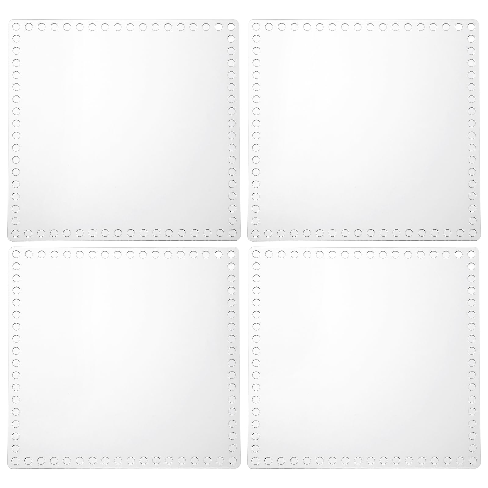 

PATIKIL Основа для корзины крючком с 4 акриловыми квадратами для сумки на плечо и сумки-шоппера Комплект для вязания 20x20 см Изготовление, Сумки, Кошельки, Сумки, Сумки, Поделки,