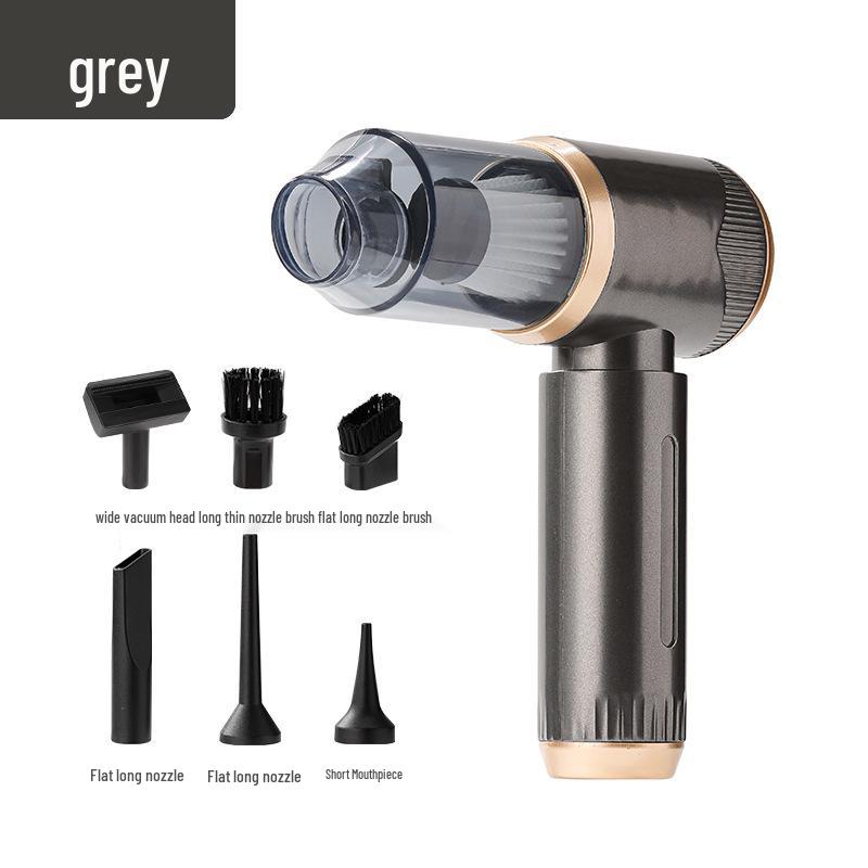High Suction Portable Wireless Vacuum: Wet/Dry Dual-Use for Car & Home