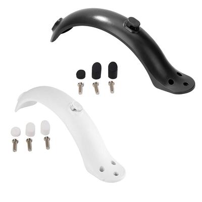 Electric Scooter Rear Fender with Screws Set ABS Mudguard Wings Bracket Kit Spare Parts Accessories for Xiaomi Mijia M365 Pro