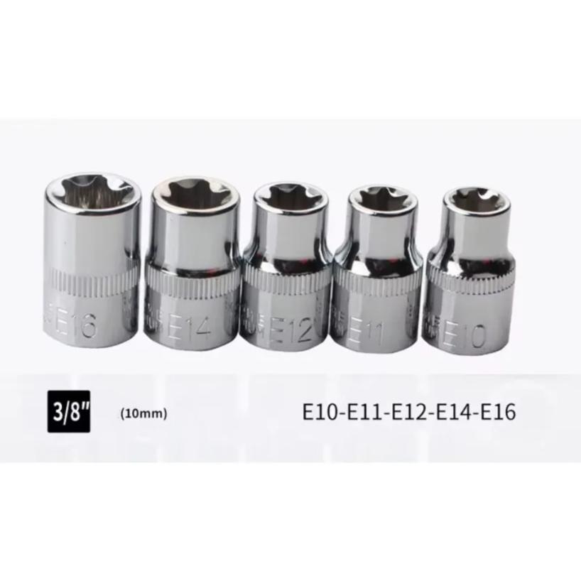 1 Set Repair Star Shaped Sleeve Plum Head Large, Medium And Small Flying Sleeve Set Special Auto Repair 14pcs Home Repair Tools