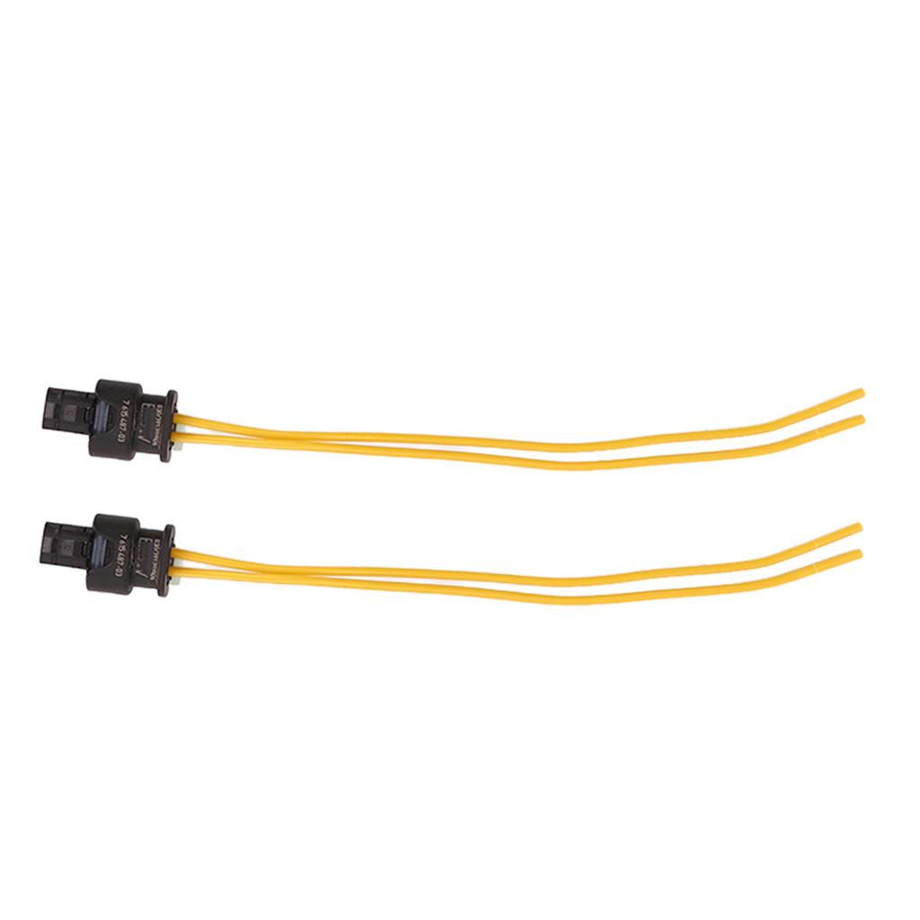 2 Pieces Connector Wiring Pigtail Replacement For Mercedes‑Benz Cls550 W218 LED Daytime Running Lights 2012‑2014