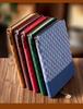 Retro Plaid A5 Soft Leather Notebook - Custom Business Diary with Thick Daolin Paper, High Aesthetic Value