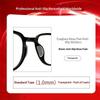 Adhesive Silicone Eyeglasses Nose Pads 10Pcs Anti Slip Bionic Lizard Skin Design for All Glasses Types Daily Use