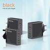 6 Anschlüsse 160W Ladestecker USB A+C Mehrfachanschluss-Ladegerät für iPhone/Xiaomi/Samsung