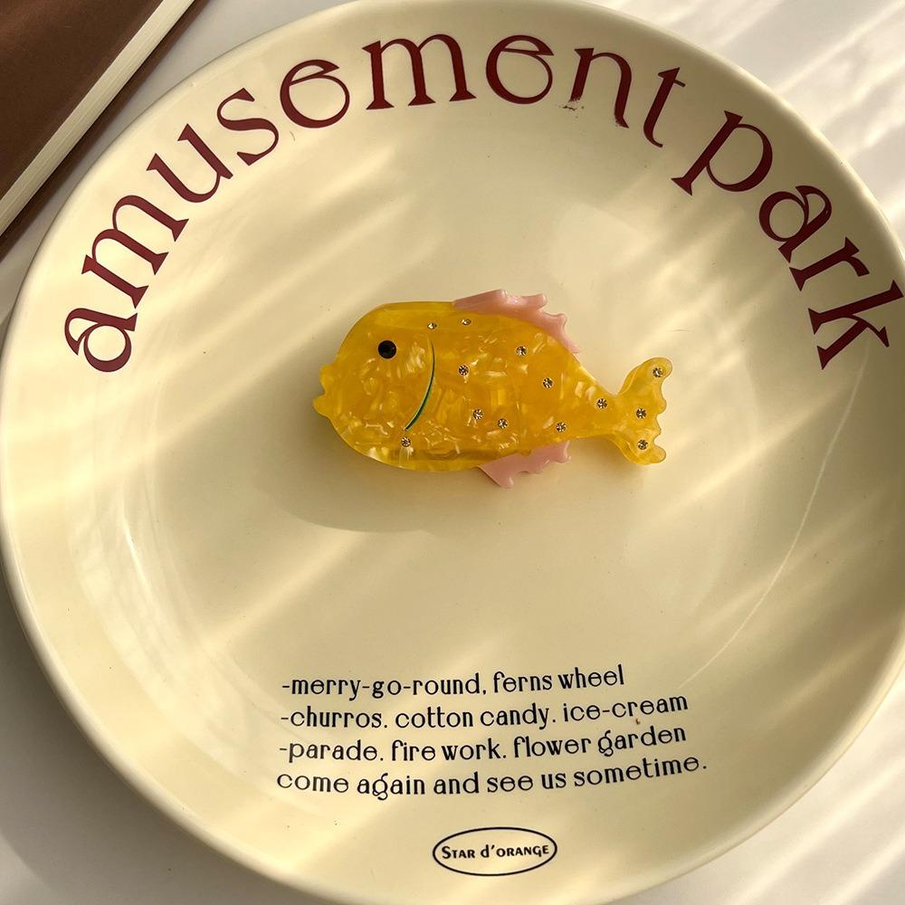 Cute Fish Collection Hair Clips Colorful Hair Accessories Trendy Hair Claw  for Women