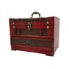 Lunari Antique-Style Jewelry Box with Mirror, Makeup Box, Cosmetic Case, Small Item Storage Case with Mirror
