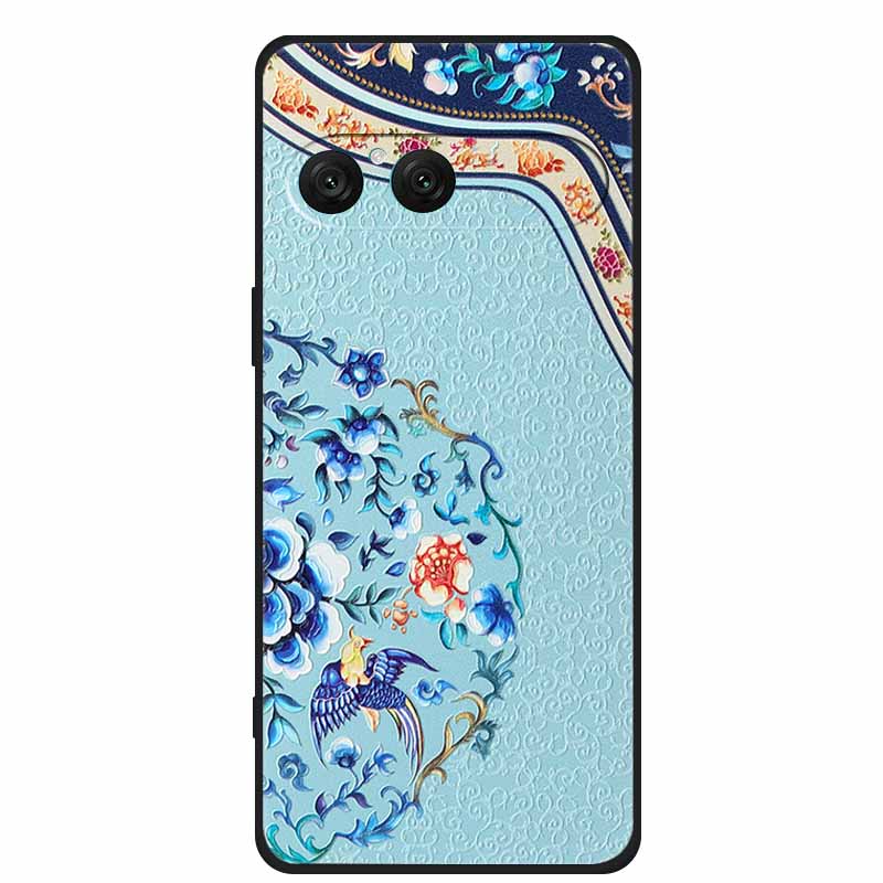 3D Emboss Case For Sony Xperia 10 VII 5G Phone Case Flowers Silicone Soft Coque Funda For Sony Xperia 10 VII Back Cover Case Bag