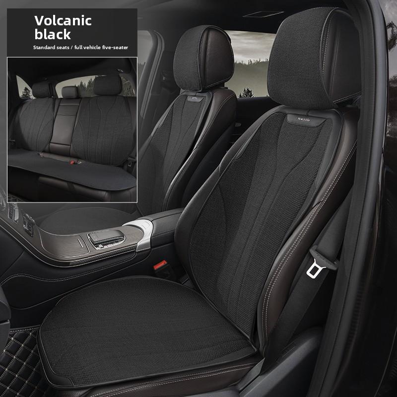 Coprisedile Auto Universale Quattro Stagioni Lino Traspirante Antiscivolo Coperture per Sedili Auto Copertura Protezione Sedili Auto Coperture