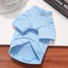 Pet Sweater Small Dogs Cats Winter Warm Base Layer Clothing Stretchy Fit Teddy Bichon Corgi Shiba