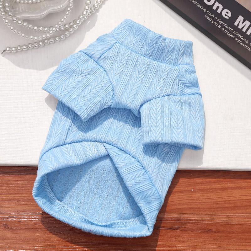 Pet Sweater Small Dogs Cats Winter Warm Base Layer Clothing Stretchy Fit Teddy Bichon Corgi Shiba