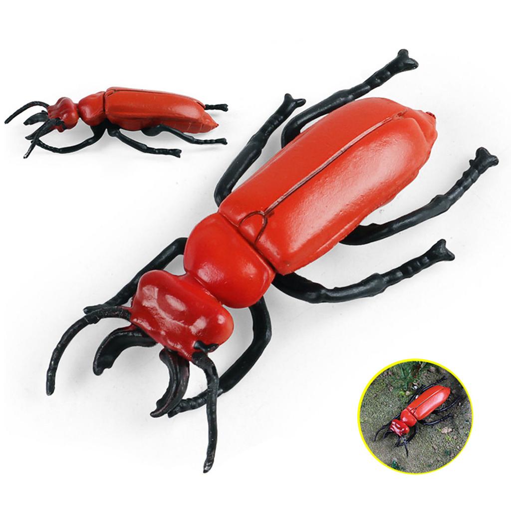 Simulation Mini Farm Animal Insect Model Prank Toy Early Education Cognitive Children's Gift Set Prop