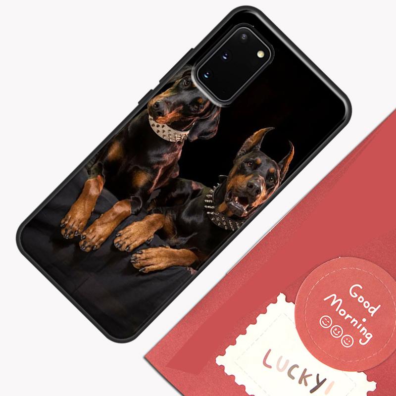 Dachshund Doberman Dog Phone Case For Samsung Galaxy S26 S25 S24 S20 S21 S22 S23 Ultra S10 Plus S25 FE Cover Shell
