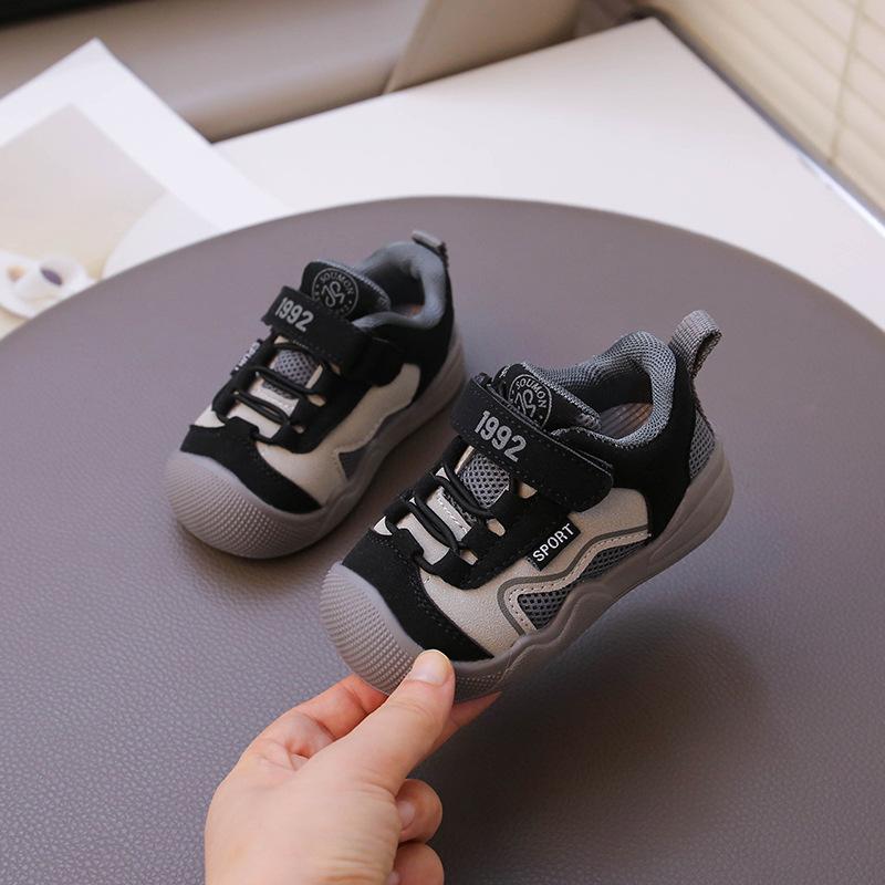 Children's mesh breathable sneakers spring and autumn girls' outdoor casual shoes boys' sneakers non-slip baby shoes