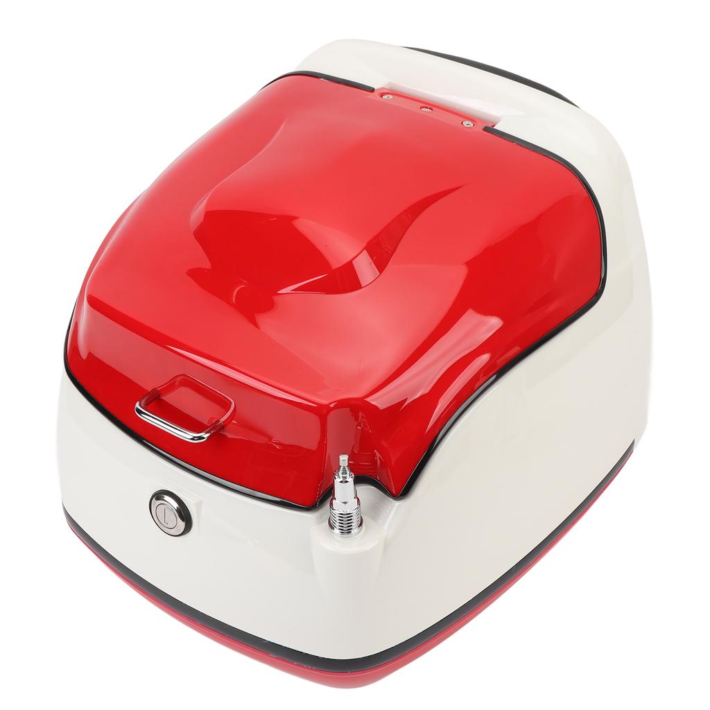 38L Motorcycle Top Case Fashionable Look Water Resistant Ample Space   Top Box for Electric Bike Scooter