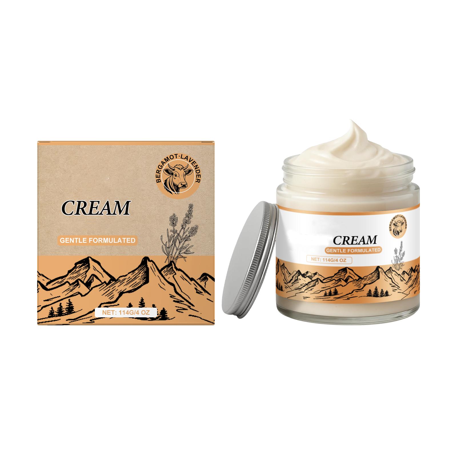 

Увлажняющий крем для лица Cow глубоко увлажняет, удерживает влагу и разглаживает кожу. Подходит для лица жёлтый