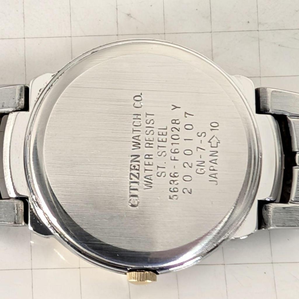 Used CITIZEN EXCEED Ladies Battery Replaced Working Item A-29