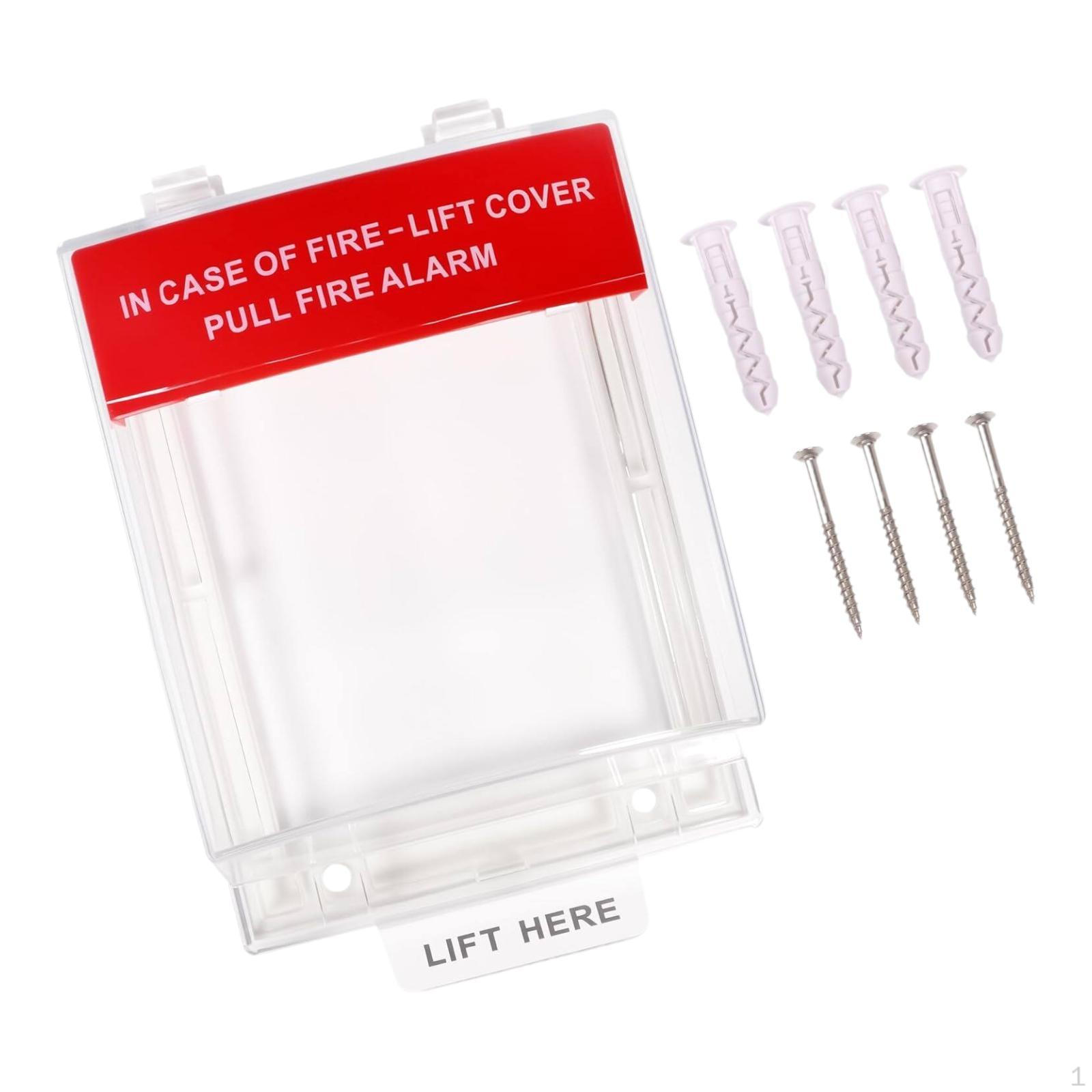 Fire Alarm Cover, Enclosures Pull Station Cover for Home Use
