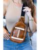 Azura Exchange Mini Rugby PU Crossbody Bag