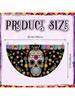 Day Of The Dead Decorative Fan Flag Background Indoor Outdoor Holiday Decorative Hanging Flags