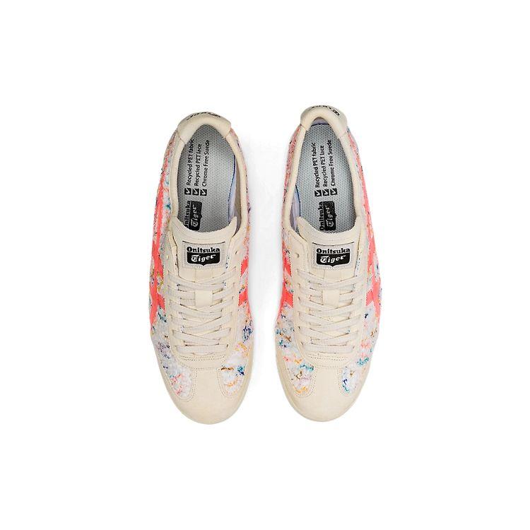 Onitsuka Tiger Mexico 66 Fabric Suede Classic Sports Breathable Lightweight Slip Resistant Low Top Lifestyle Casual Shoes 1183B689-100