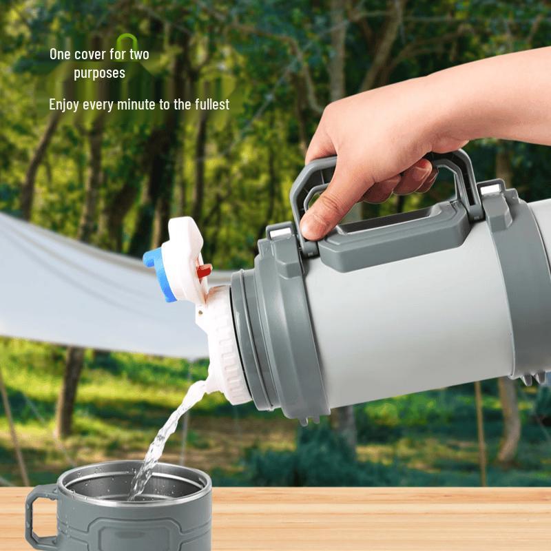 

ASD 2.0L Stainless Steel Travel Thermos with Scale