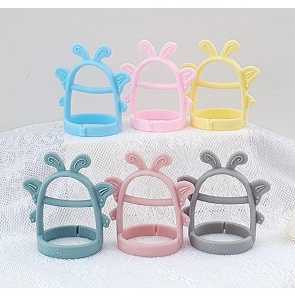 Agaphra Butterfly Wrist Teether + Case, Mint, Korean baby products