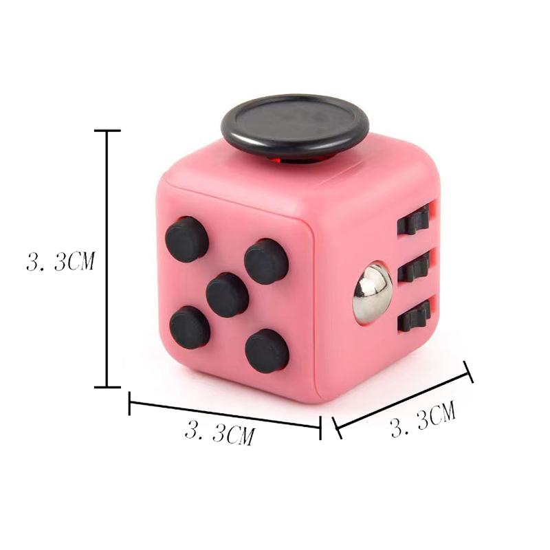 

Cube Spinner EDC Fidget Sensory Toys TDAH Decompression Game Stress Relief ADHD Autism Anxiety Fingertip Desk Toy for Kids Adult