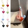 Pendant Keychain Wallet Car Key Holder Decorative Rearview Mirror Backpack Key Decoration Versatile Accessory