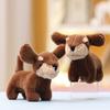 Dachshund Plush Huggable Animal Super Soft Cuddly Dog Doll For Keychain Use