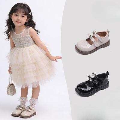 New Style Children's Shoes - Girls' Soft-soled Small Single Shoes