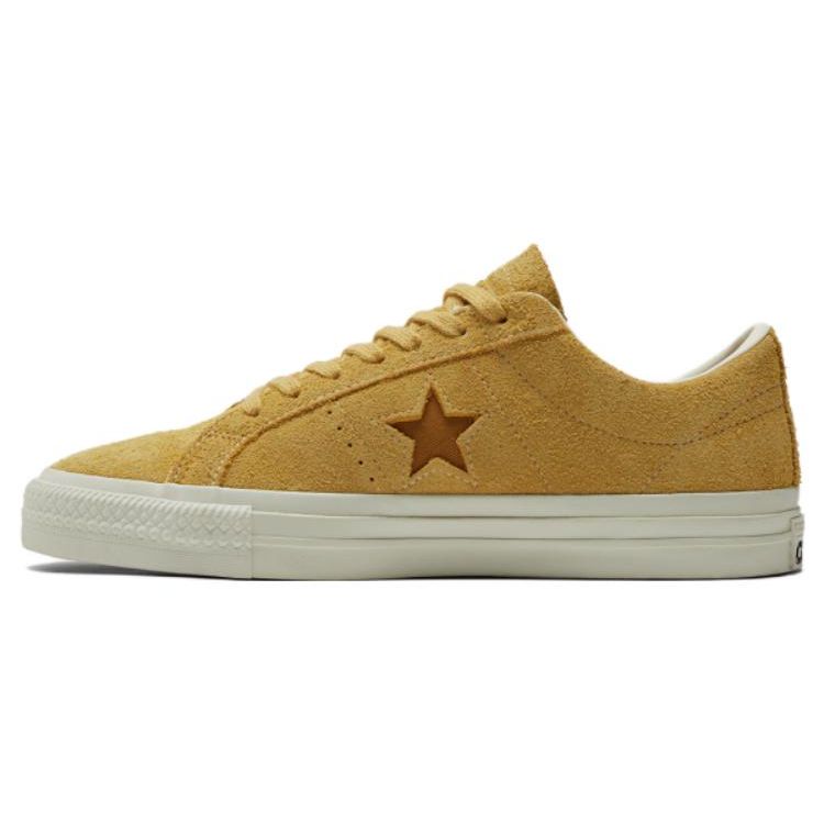 Converse One Star Pro Vintage Suede Low Trailhead Gold/Burnt Honey/Egret A04158C