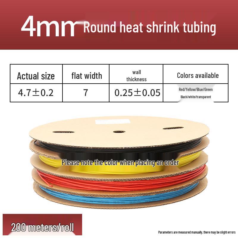 Tubo Termorretráctil Aislante Impermeable para Protección de Cables