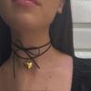 Heart Pendant Necklaces Small Heart Pendant Choker Love Necklaces Pendant Choker Alloy Material Jewelry for Girls Women