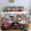 Cantora Pop Feminina B-Beyonce Jogo de Cama Meninos Meninas Solteiro Queen King Size Capa de Edredom Fronha Cama Meninos Adulto Têxtil para Casa