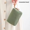 2026 Damen Kosmetiktasche Unifarbene Koreanischer Stil Make-up Tasche Beutel Kulturtasche Wasserdichte Make-up Organizer Etui Tasche