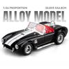 1/24 Ford Shelby Cobra 427 S/C Alloy Model Car Toy Diecasts Casting Sound and Light Car Toys for Children Vehicle