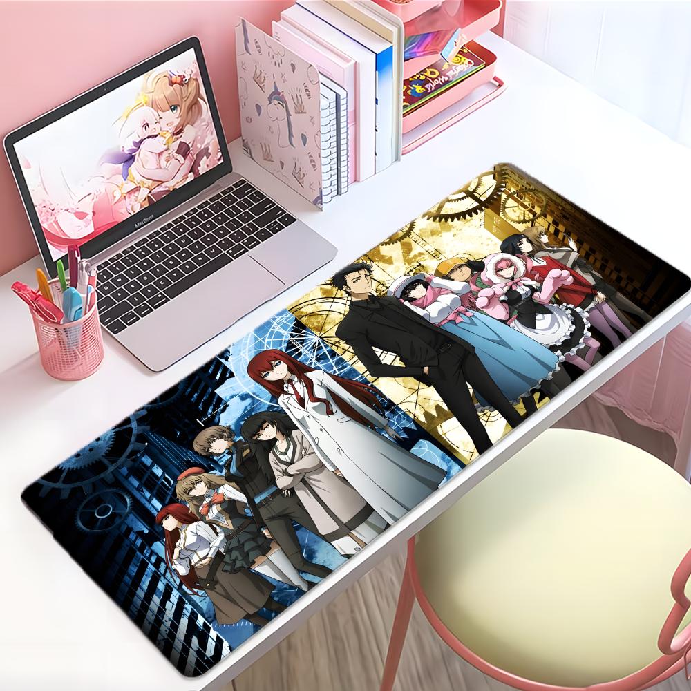 Cool Powerful Anime The NNew Gate Mouse Pad Large Thick Desk Pad Stitched Edges Gaming Mouse Mat For Pc