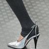 Breathable Vertical Stripes Leg Socks High Tube Women Daily Sock Casual Calf Socks