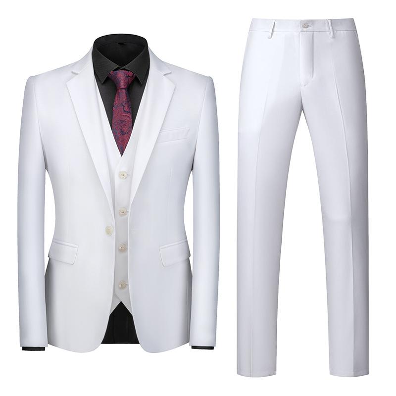 Men`s Clothing Wedding Three Piece Suit