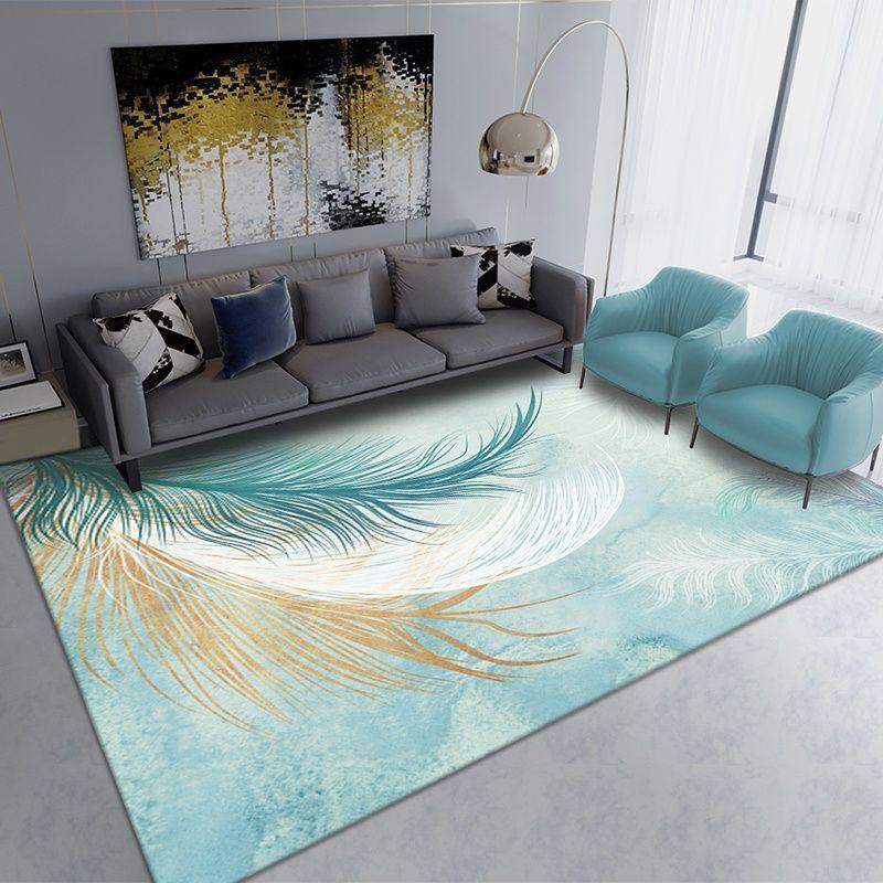Geometric Pattern, Durable and Soft Large Area Mat for Bedroom Living Room Indoor/Outdoor Decorative Floor Mat In Various Sizes
