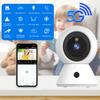 One-click Call Intelligent Dual-frequency Linkage Doorbell Wifi Camera HD Night Vision Gimbal Security Monitor