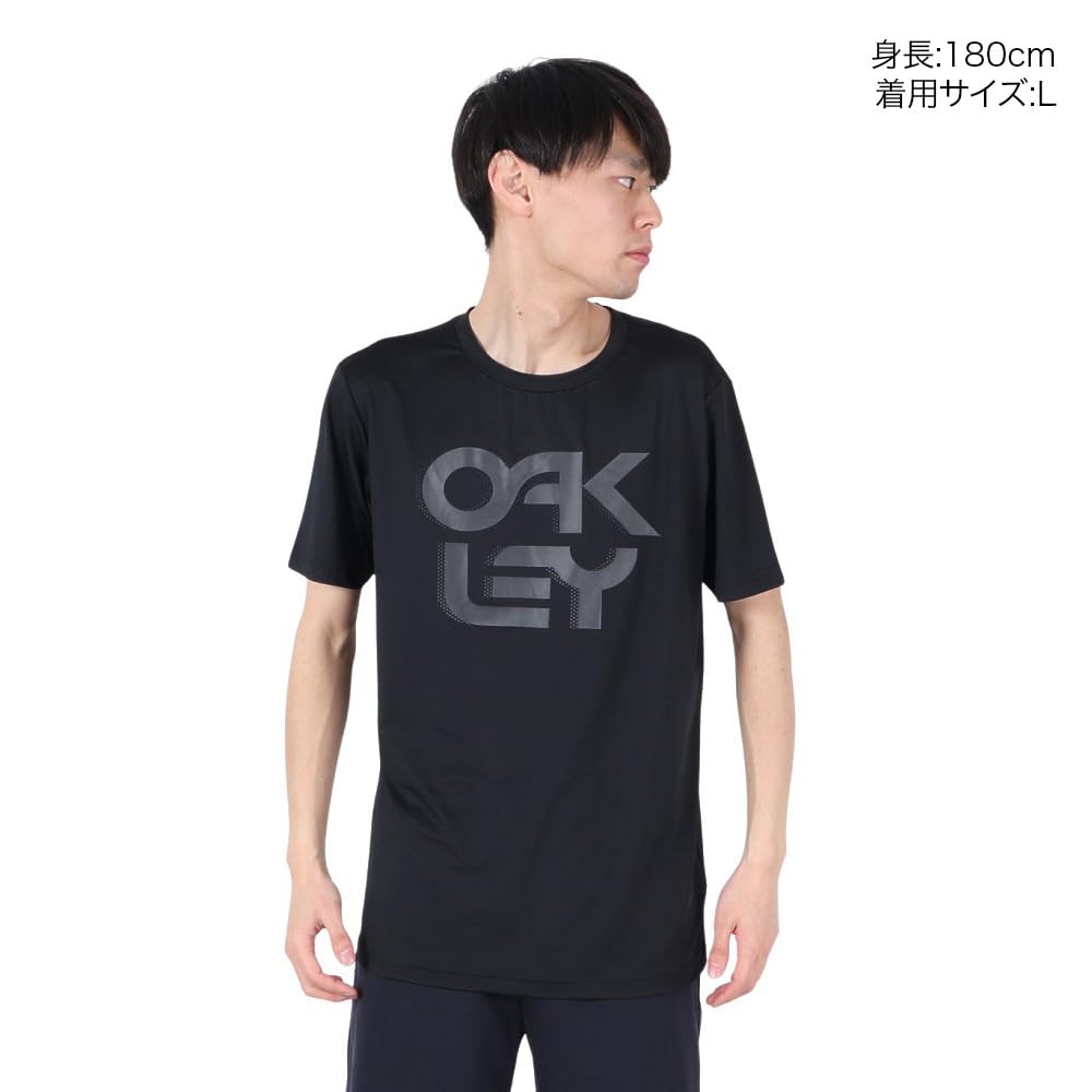 RASH TEE BLACKOUT US L size to Japanese XL 25.0 (equivalent size) FOA407764_02EL