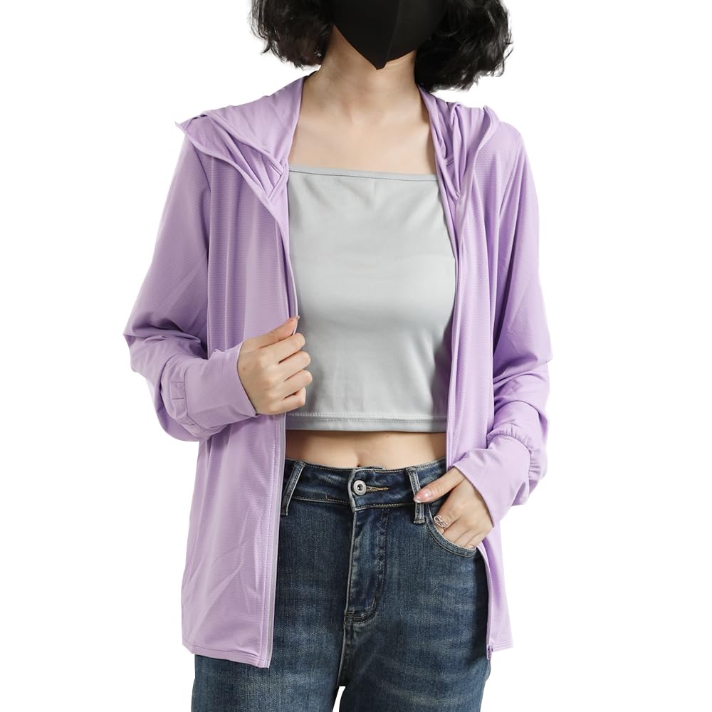 

Солнцезащитный крем PAFHL с УФ-защитой, Рашгард, Летняя УФ-защита, Женская худи, Худи, Защита, Одежда, (Фиолетовый, 3XL) фиолетовый