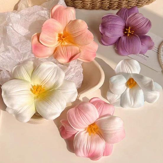 Damen Haarspange Künstliche Blume Dekor Seitenpony Haarspange Tägliches Tragen Party-Treffen Frisuren Haardekoration