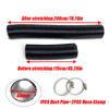 Air Diesel Heater 60mm Diameter 200cm Length Duct Pipe Tube Hose Outlet Exhaust Joiner Connector For Webasto Eberspaecher