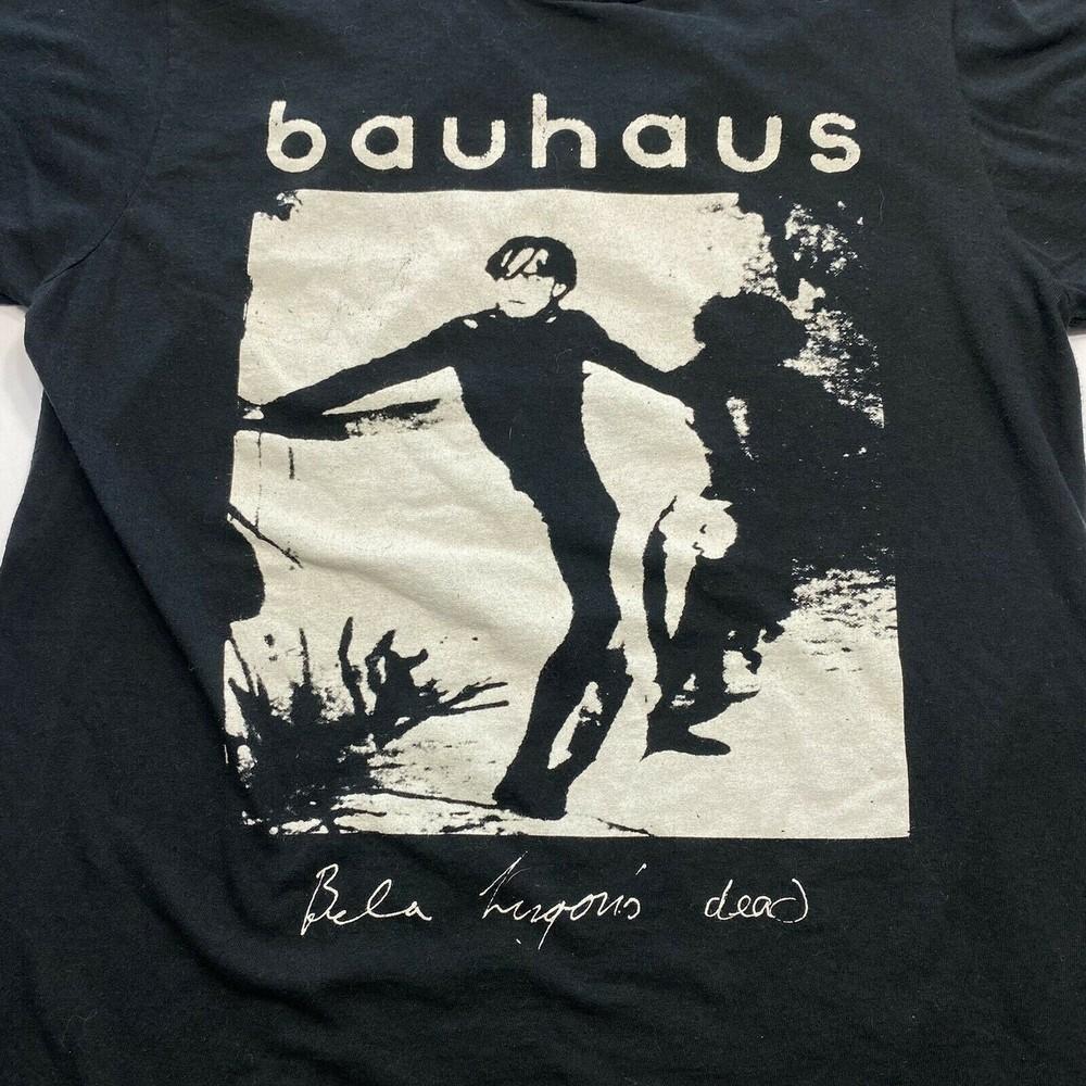 Vintage Bauhaus Music Tour Cotton Black All Size Unisex Shirt BL497 Unisex T-Shirt S